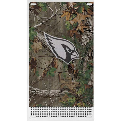 NFL Arizona Cardinals Realtree Xtra Green Camo Xbox Series S Console Skin